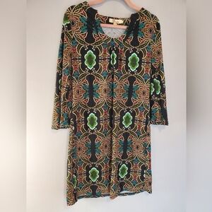 Aryeh Colorful Patterned Dress